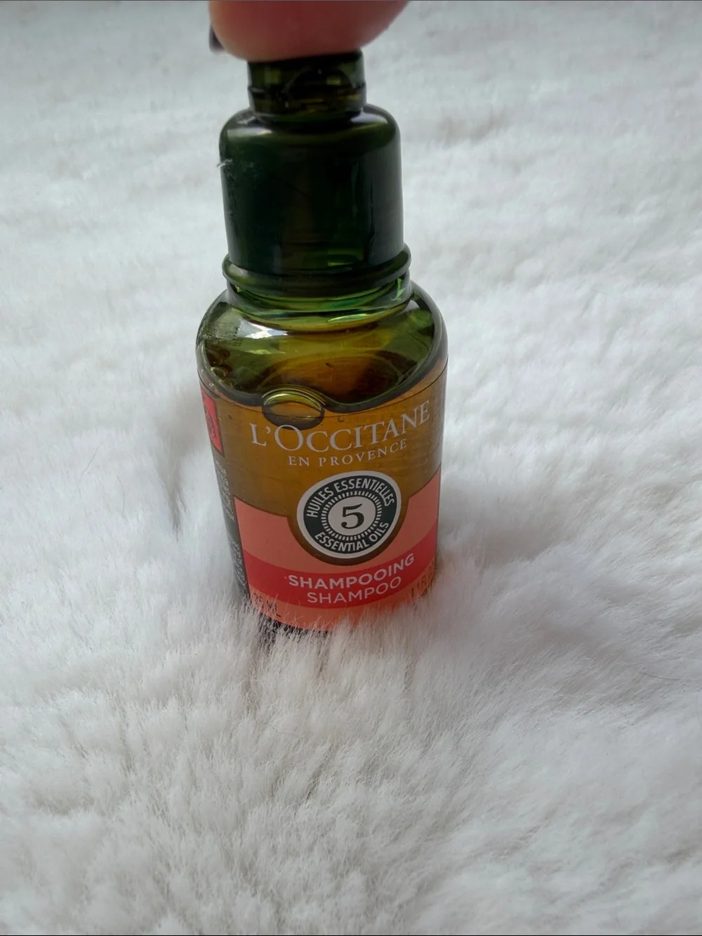L'Occitane Set of 3 Shampoo Travel Size 1.1 fl lz